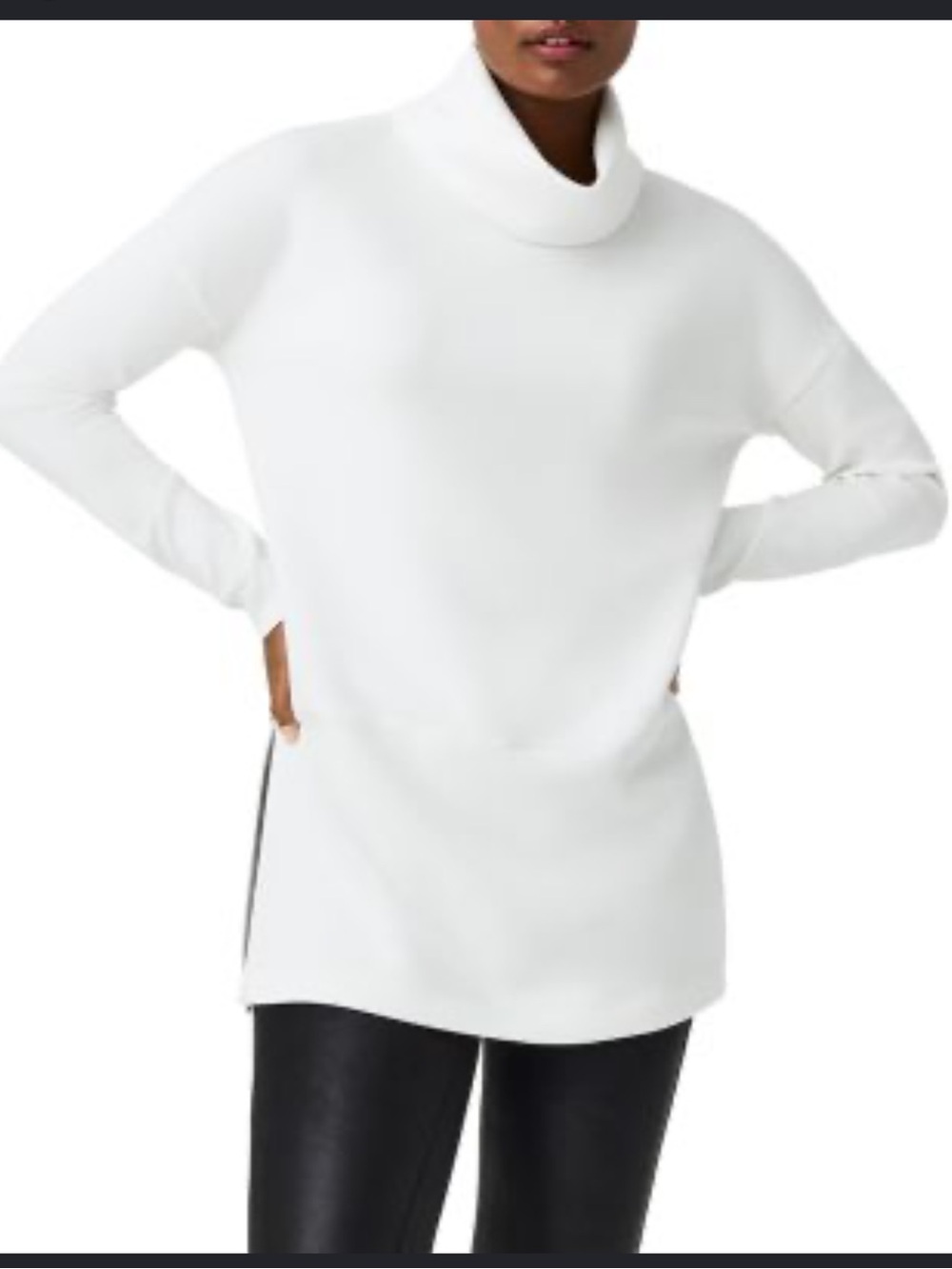 NWT SPANX AIR ESSENTIALS TURTLENECK TUNIC